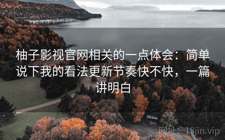 柚子影视官网相关的一点体会：简单说下我的看法更新节奏快不快，一篇讲明白