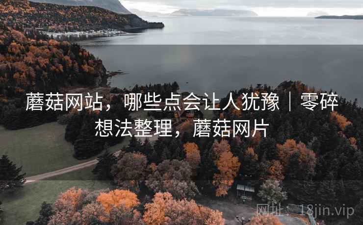 蘑菇网站，哪些点会让人犹豫｜零碎想法整理，蘑菇网片