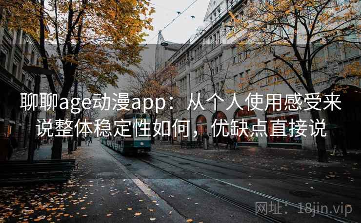 聊聊age动漫app：从个人使用感受来说整体稳定性如何，优缺点直接说