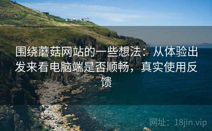 围绕蘑菇网站的一些想法：从体验出发来看电脑端是否顺畅，真实使用反馈